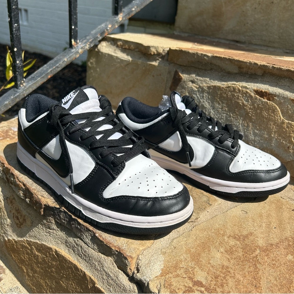 Nike Low Dunk Panda Black and White Sneakers